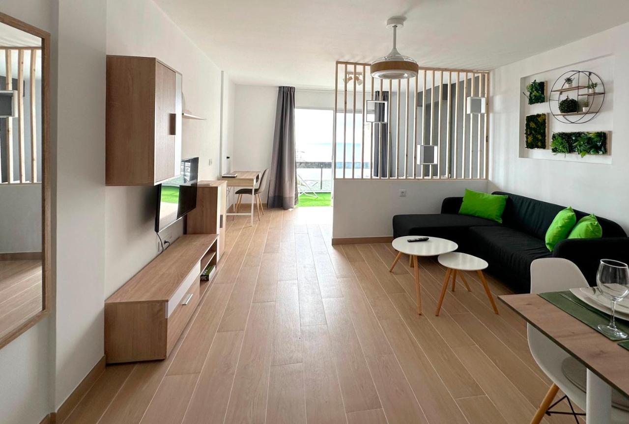 Modern Open-Plan Studio With Terrace And Sea View Tabaiba Eksteriør bilde