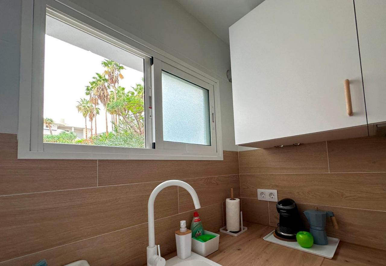 Modern Open-Plan Studio With Terrace And Sea View Tabaiba Eksteriør bilde