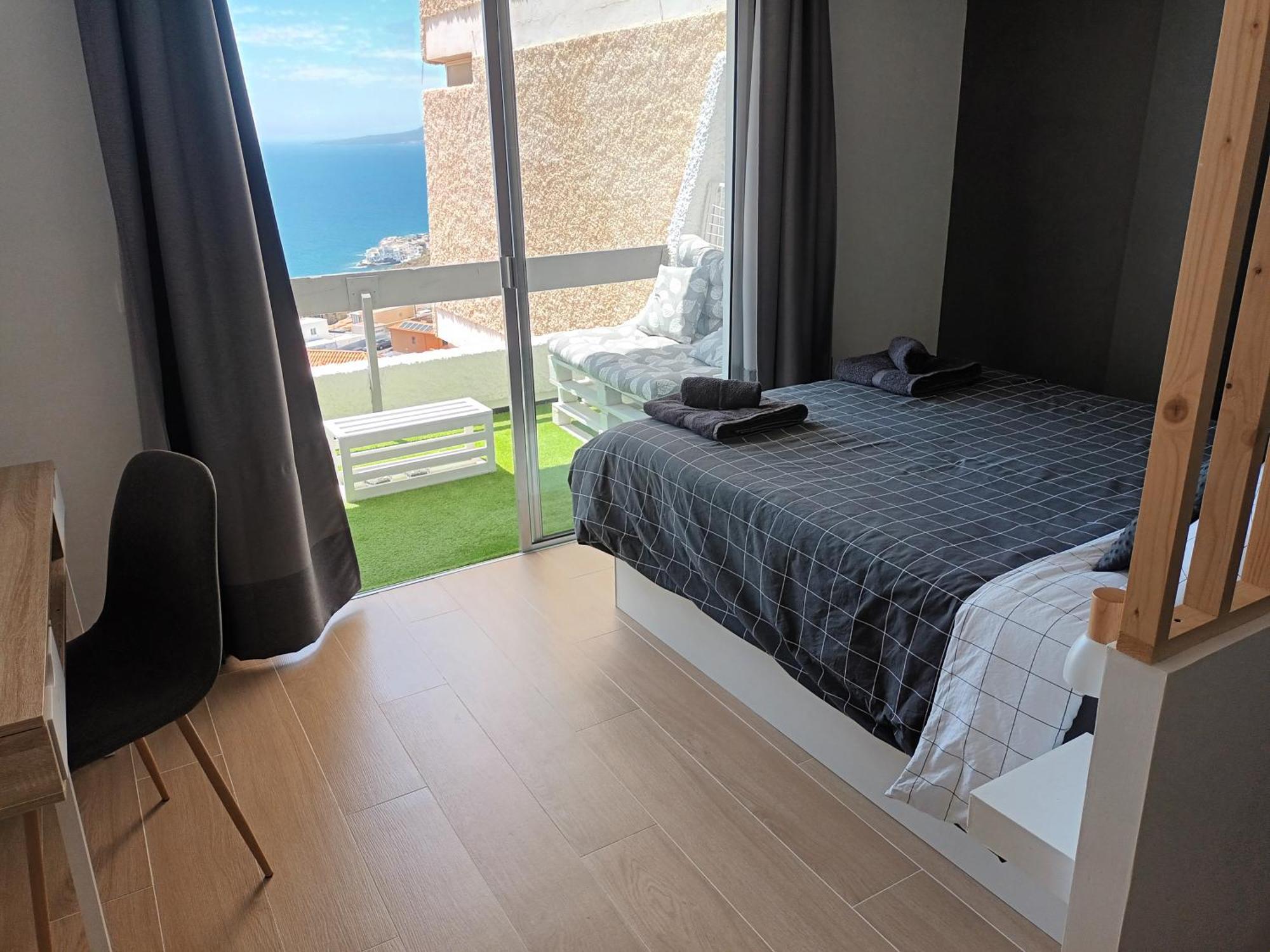 Modern Open-Plan Studio With Terrace And Sea View Tabaiba Eksteriør bilde